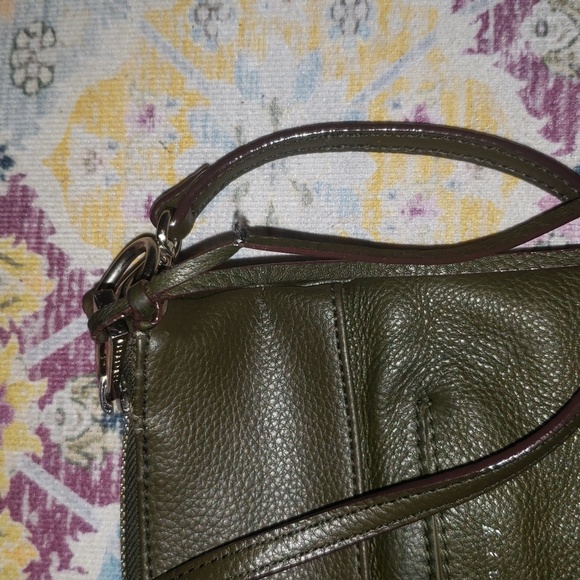 SANCTUARY LEATHER PURSE MILITARY  GREEN - Picture 3 of 6